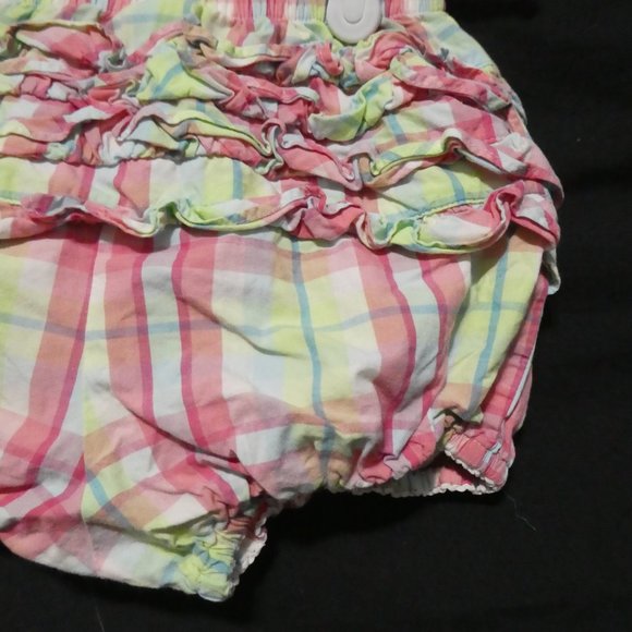 GYMBOREE | size 3T | Plaid Bloomers With Ruffle Back | 100% Cotton | NWOT - Picture 14 of 14